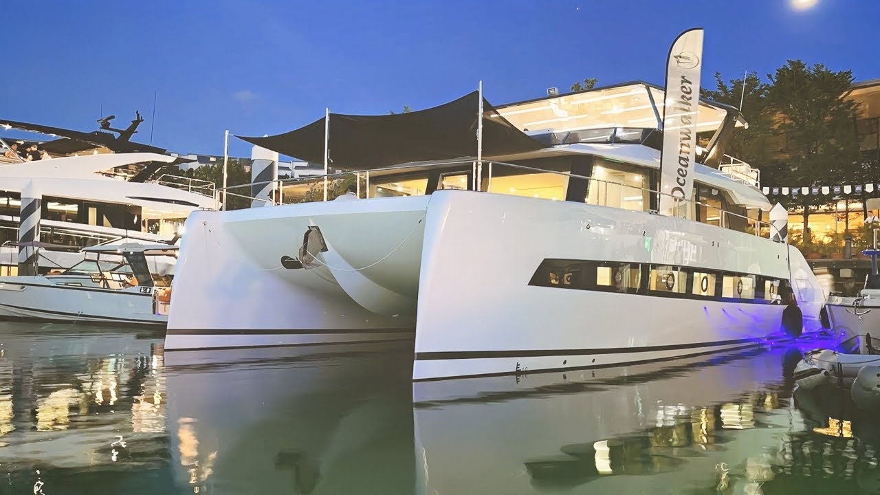 Oceanwalker S60 debutează inovații de ultimă oră la 2025 Singapore Yachting Festival