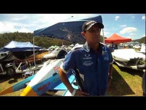 Craig Bailey în gropile de la Dargle 2012