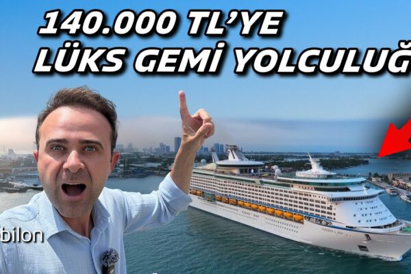 Turul Mediteranean începe cu o navă de lux de 15 stocuri cu 140.000 TL !!!