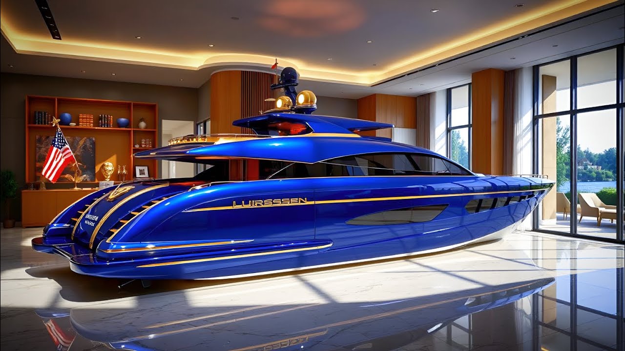 2026 Deep Blue Mega Yacht de Lürssen | Cel mai luxos superyacht de 600 de milioane de dolari din lume