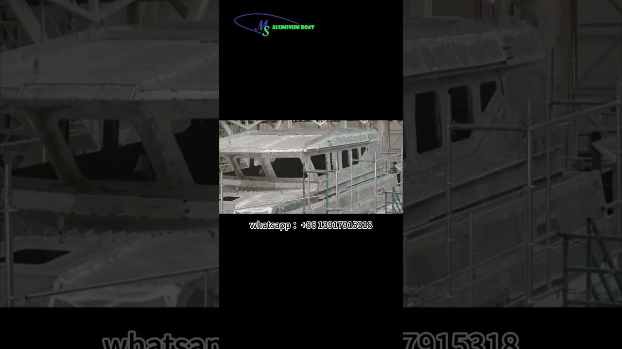 Fabricarea profesională a bărcilor din aliaj de aluminiu | MS Shipbuilding