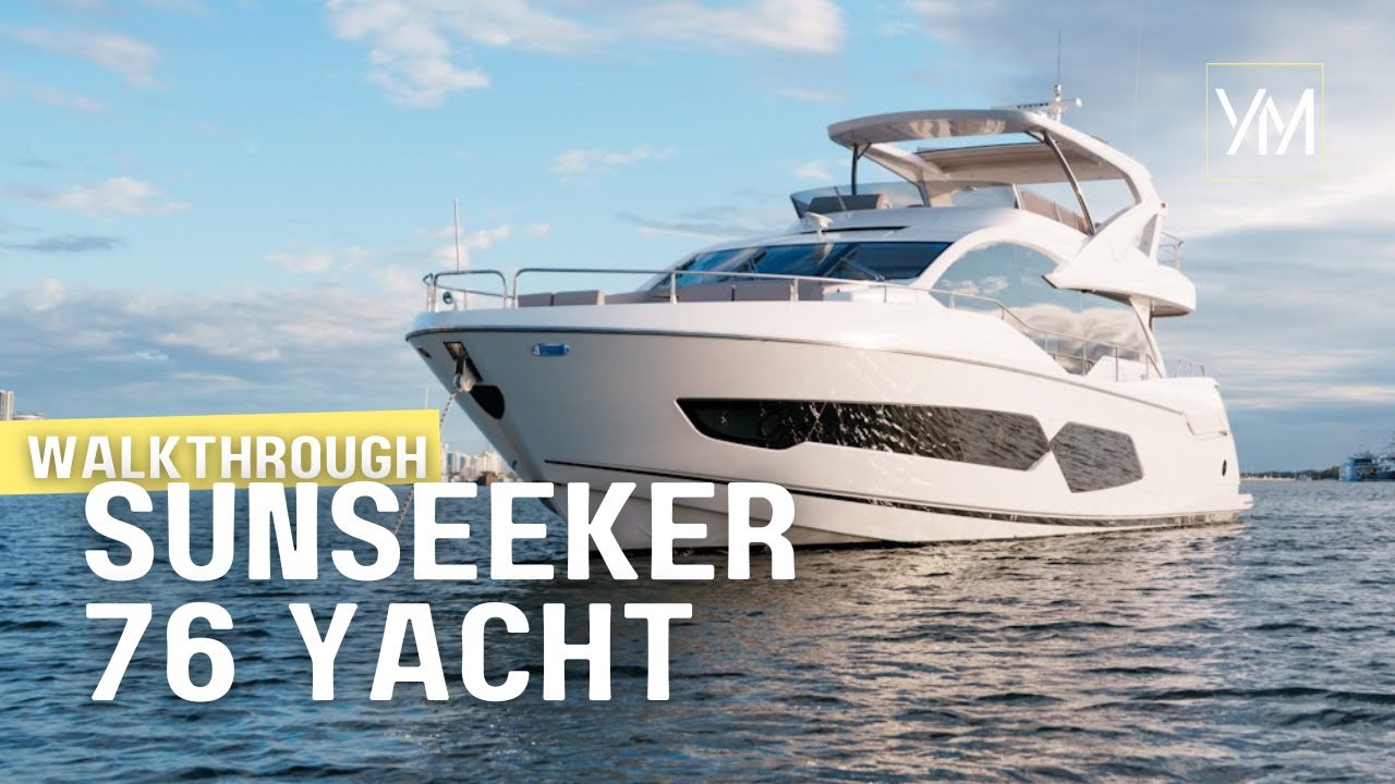 2018 Sunseeker76 Yacht | Coasta de Aur | Disponibil acum | Preț redus | Pasare