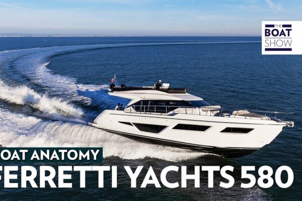 Ferretti Yachts 580 - Anatomie pentru bărci - spectacolul de barcă