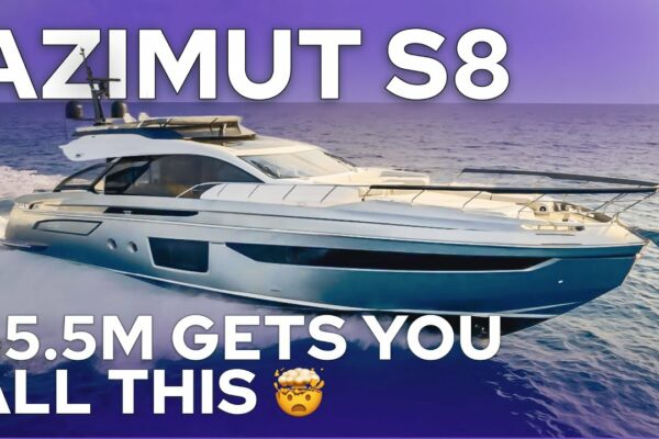 Azimut S8 - iahtul italian construit pentru familii moderne - Tur Yacht