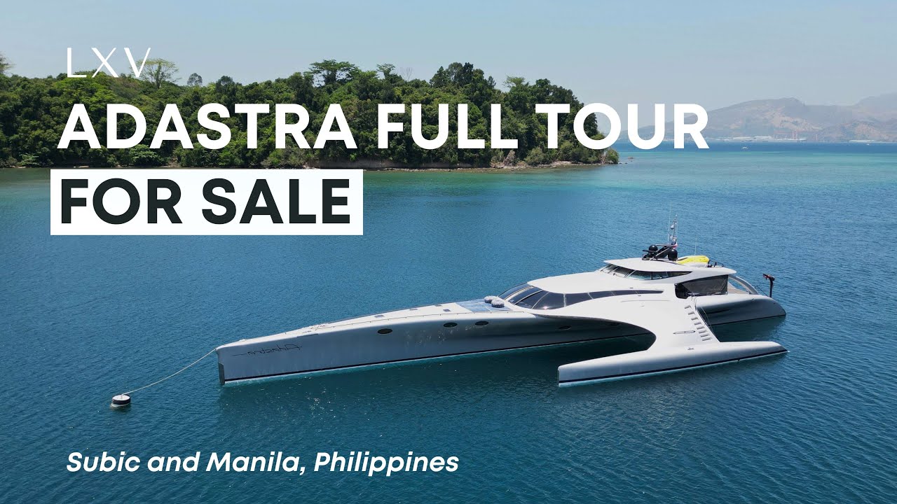 Tur complet: cel mai bun iaht de lux din Filipine - Adastra de vânzare în Subic | Lxv.ph