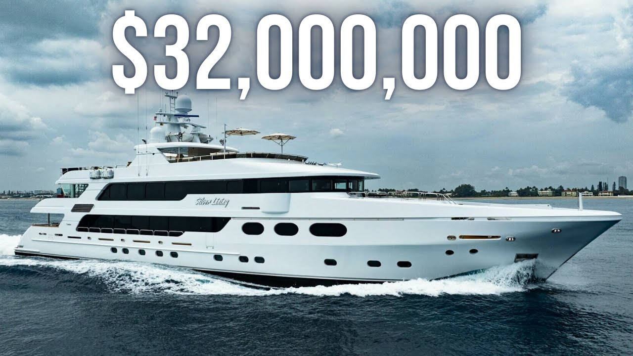 Turând un Superyacht construit de 32.000.000 USD american | Christensen 164 '
