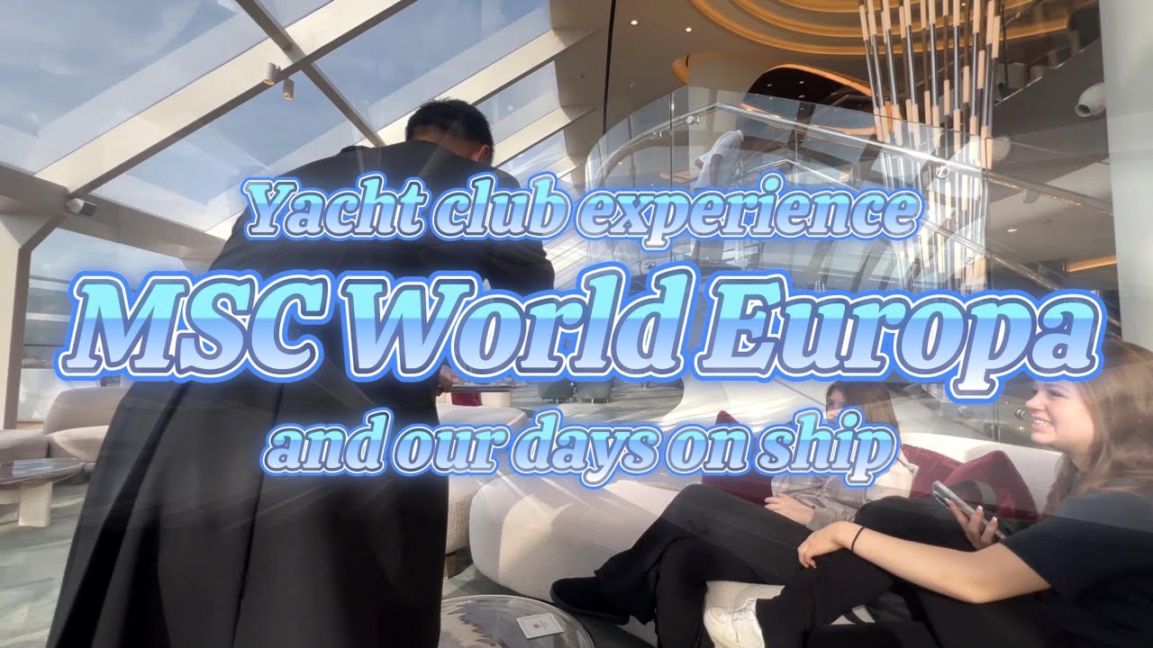 MSC Yacht Club Experience - Zilele noastre de lux pe MSC World Europa | 7 nopți Mediterana | Subtitrare