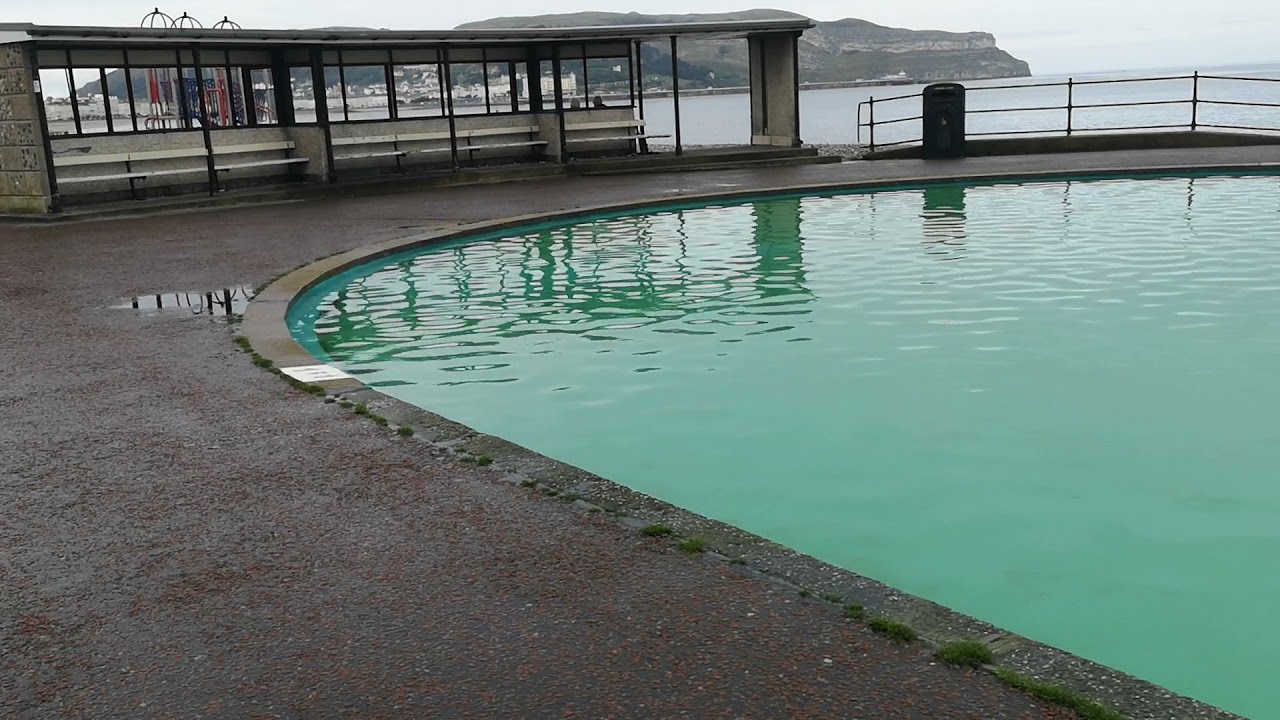 piscină de paddling Llandudno sept. 2021
