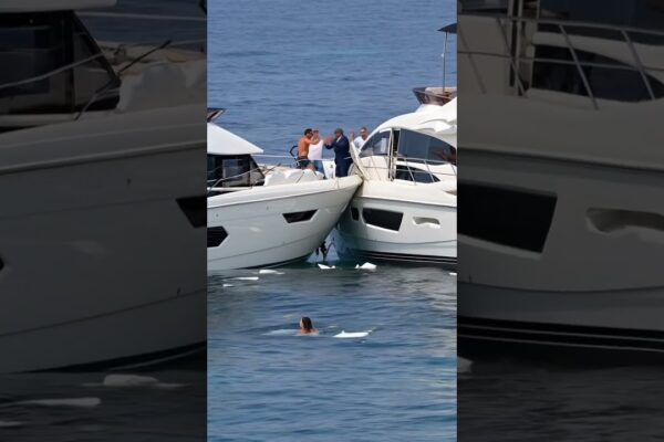 Două iahturi s -au ciocnit în marea deschisă, iar echipajele au început imediat să se certe