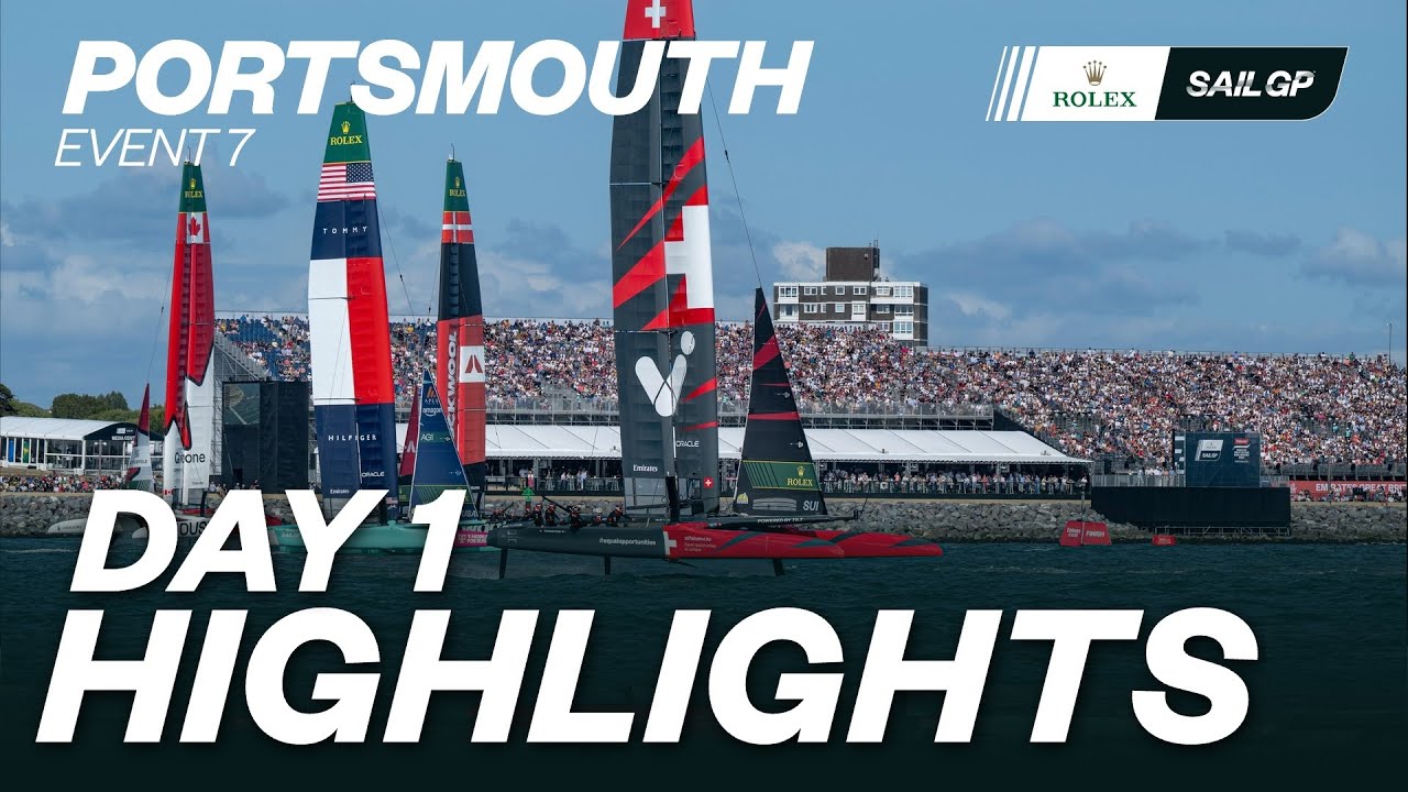 Ziua 1 Repere // Emirates Great Britain Sail Grand Prix | Portsmouth