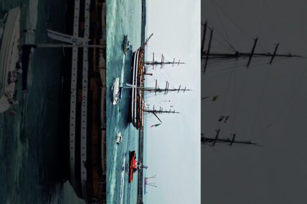 🫡⛵️🇮🇹 Amerigo Vespucci | Nava de navigație istorică a Marinei italiene pentru antrenamentele cadeților | #pantaloni scurţi