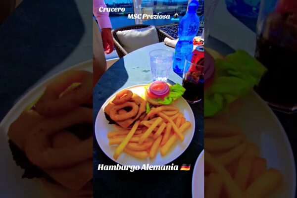 Prânzul bogat al Bufé Yacht Club de Barco MSc Preziosa 😋😋😋 Cruise de bun venit