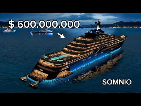 În interiorul Somnio Superyacht de 600 de milioane de dolari !!