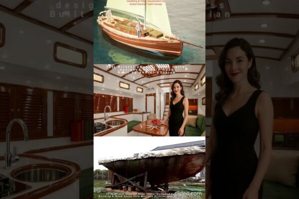 32ft Bristol Channel Pilot Cutter Proiectat de Lyle Hess construit de Andrei Rochian