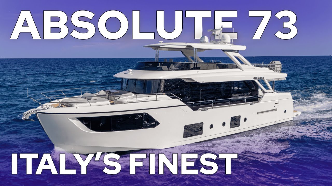 Iahtul deceniului? Absolute 73 Tur Yacht