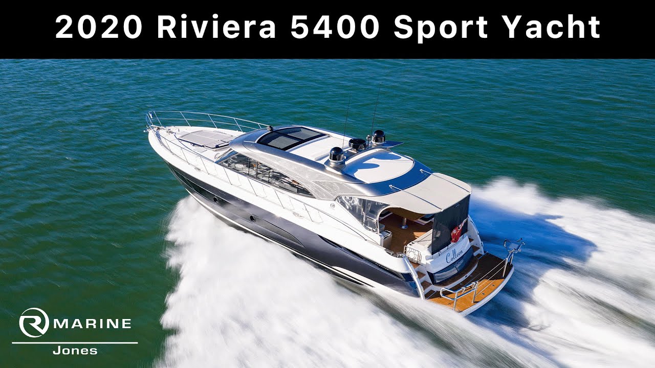 De vânzare: 2020 Riviera 5400 Sport Yacht
