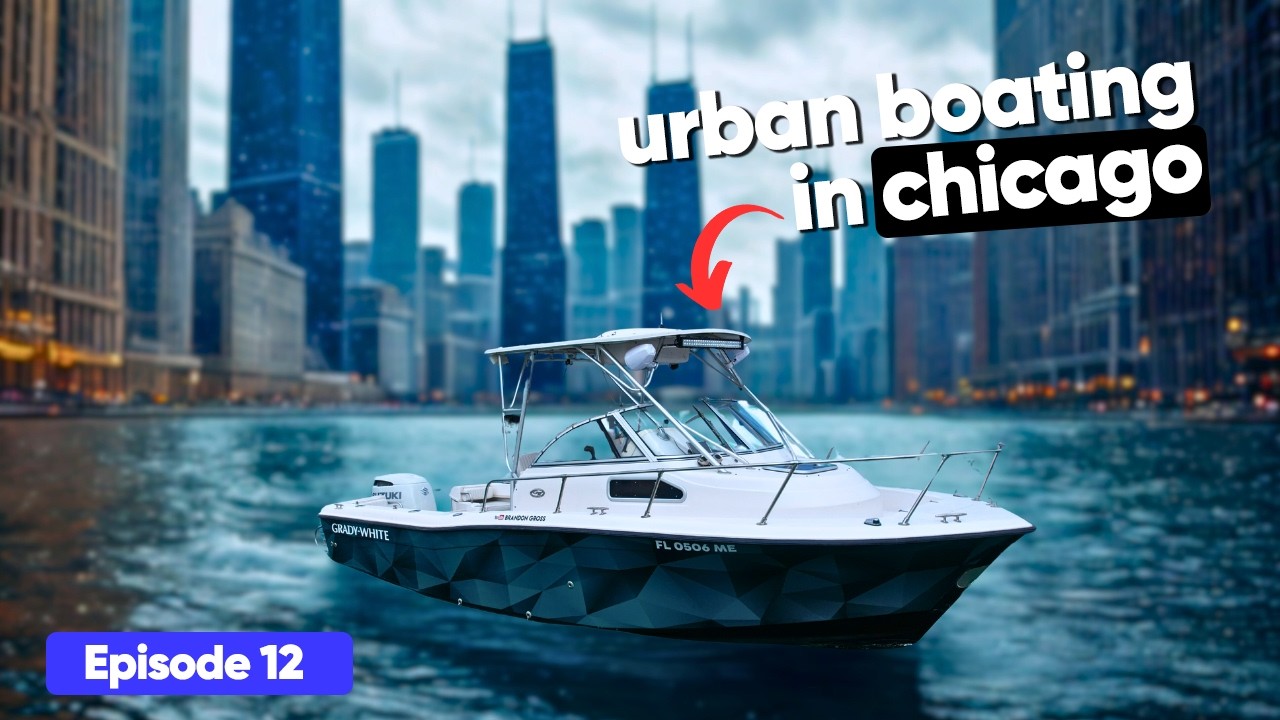 Urban Boating din Chicago devine interesant! - [Cross Country Trip EP. 12]