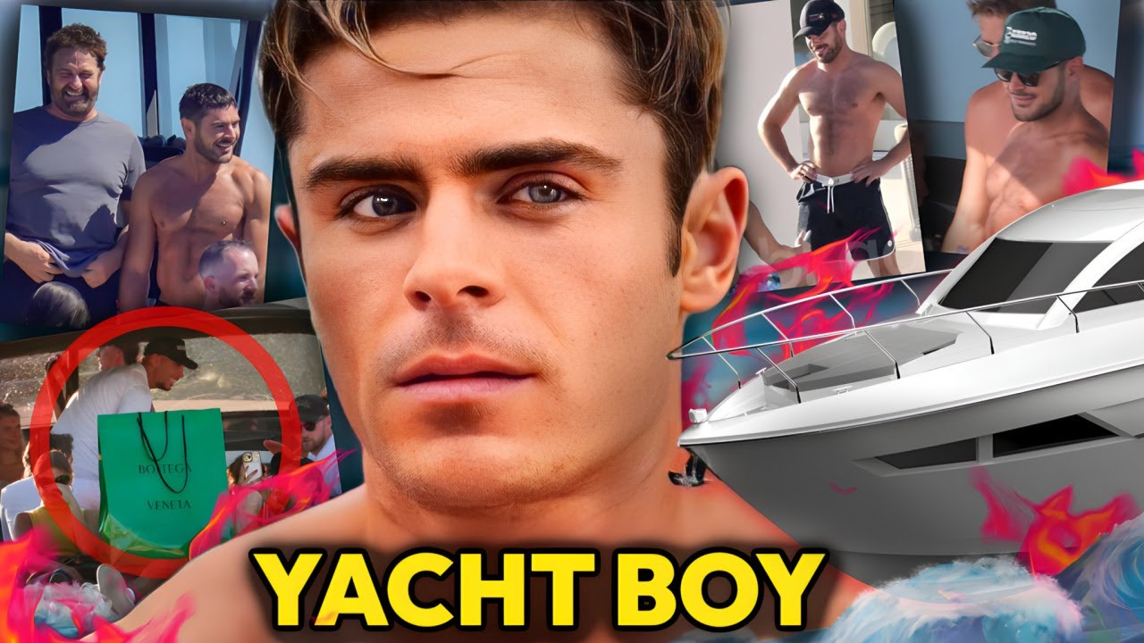 Zac Efron este un băiat de iaht (el este pornit la bărbați de elită)