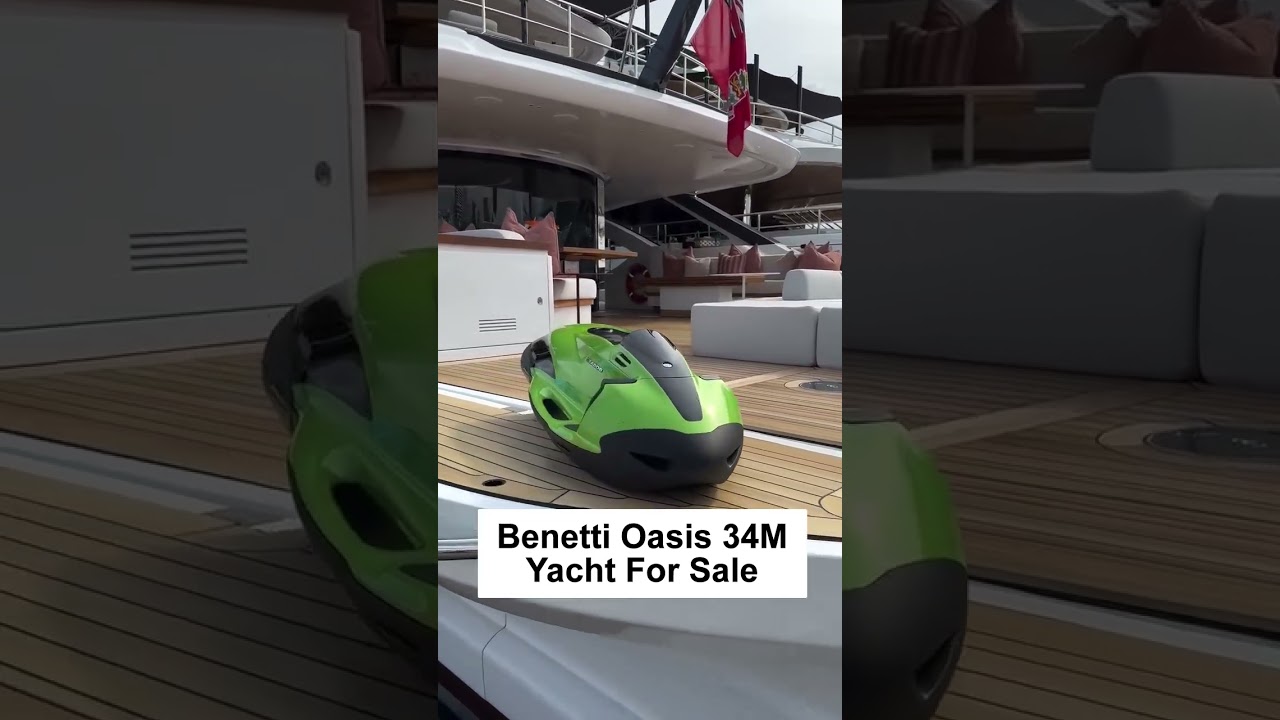 Benetti Oasis 34M Super Yacht de vânzare #yacht #yachts #yachtlife #yachtworld #luxury #luxurycars