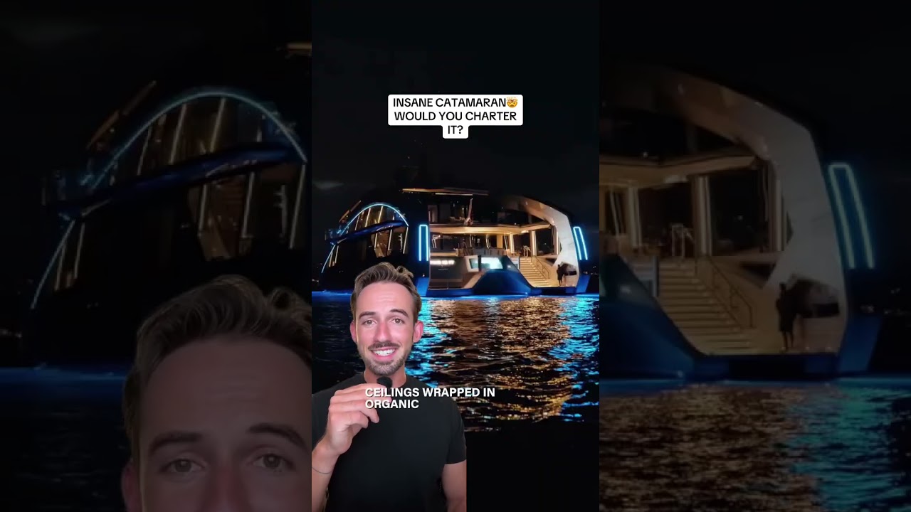 Superyacht de catamaran nebun! M/y asta este