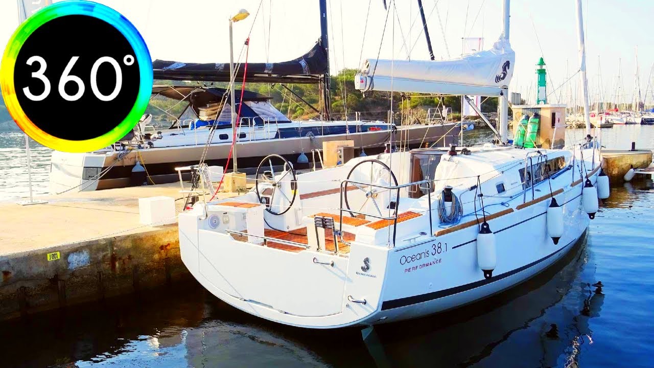 360 ° Limanu Marina LifeHarbour România Portul port Yacht Yacht Beneteau Oceanis Virtual Tour