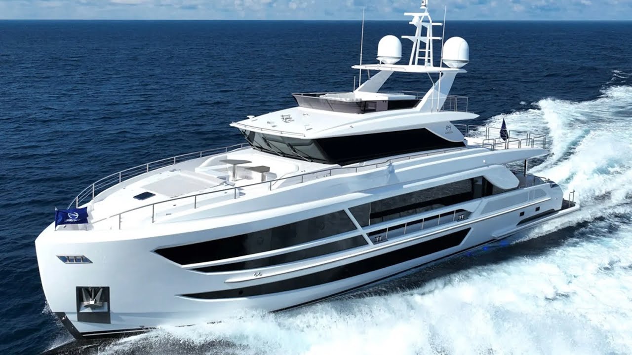 15 milioane de dolari Superyacht Tur: Horizon FD100