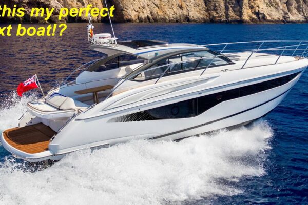 Tur de iaht de 930.000 €: Princess V40 60 aniversare