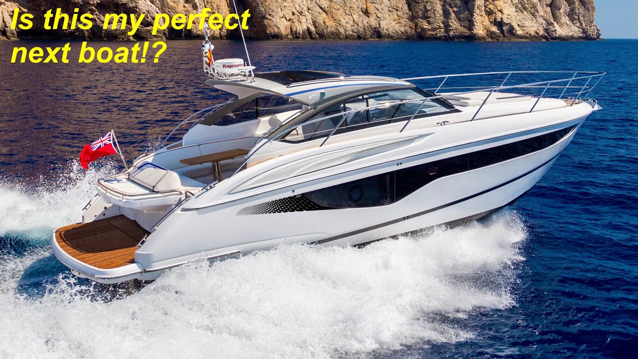 Tur de iaht de 930.000 €: Princess V40 60 aniversare