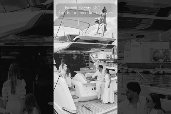 Ferretti Yachts 580 - Gata pentru livrare imediată! #luxuryyachtlife #Dubaiyacht #yachtBroker