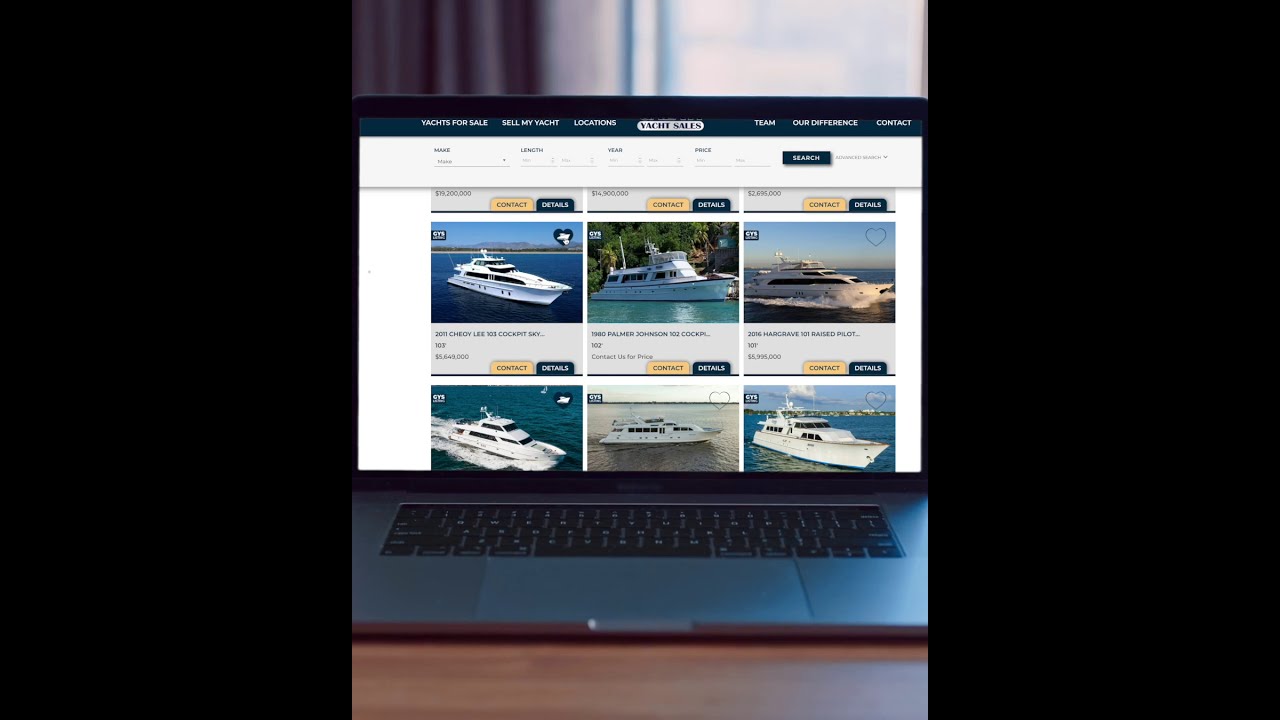 Galati Yacht Vânzări introduce Yacht Shopper