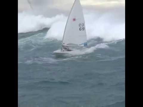 Palamas Big Waves Surfing laser