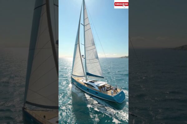 „Oyster 495 Neem Blue - Yacht de lux în mișcare 🌊⛵” #yacht, #YachtLife, #Britishyacht, #luxuryyachtuk