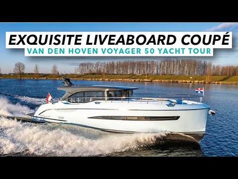 Coupé exquisite Liveaboard | Van Den Hoven Voyager 50 | Barca cu motor și yachting