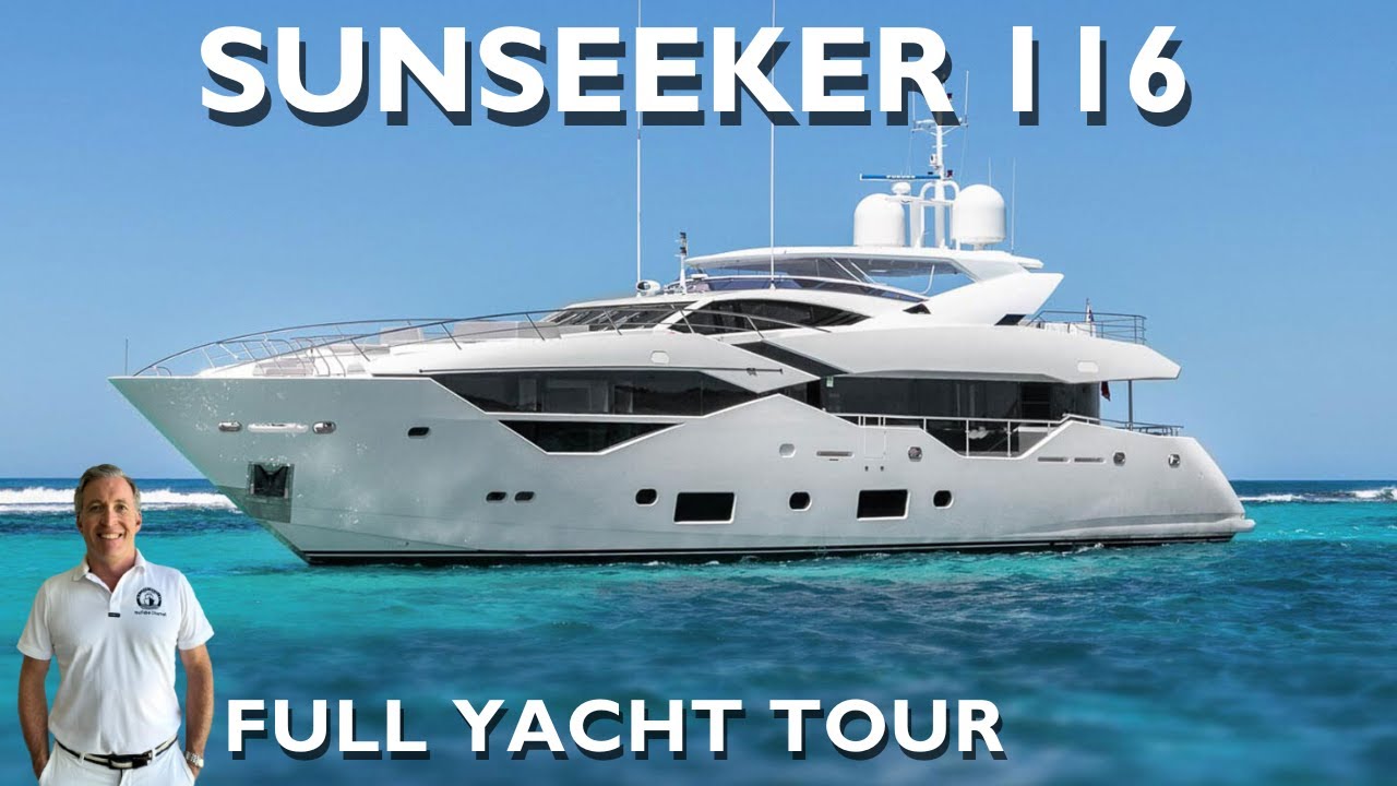 Intră în interiorul unui turneu de iahturi Sunseeker 116