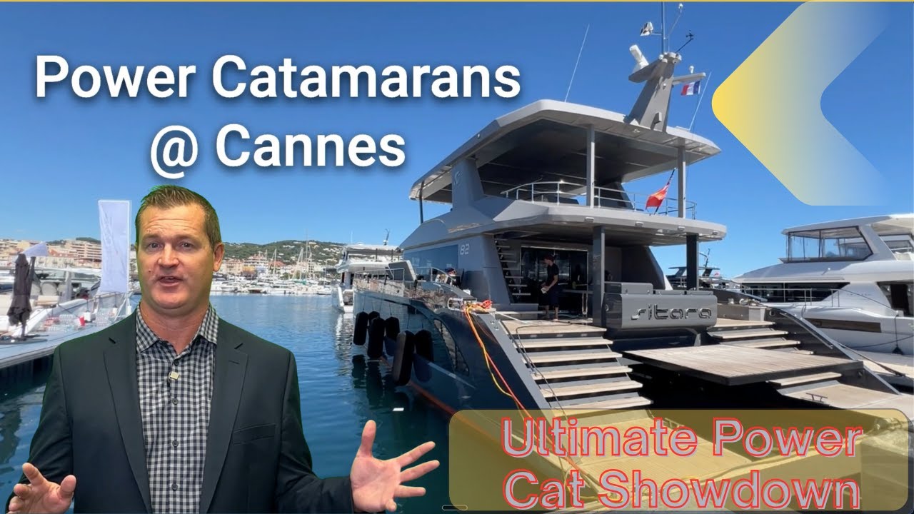 Power Catamarans la Festivalul Yacht de la Cannes 2025 - Showdown pentru pisici de lux - YachtSpecsDirect.com