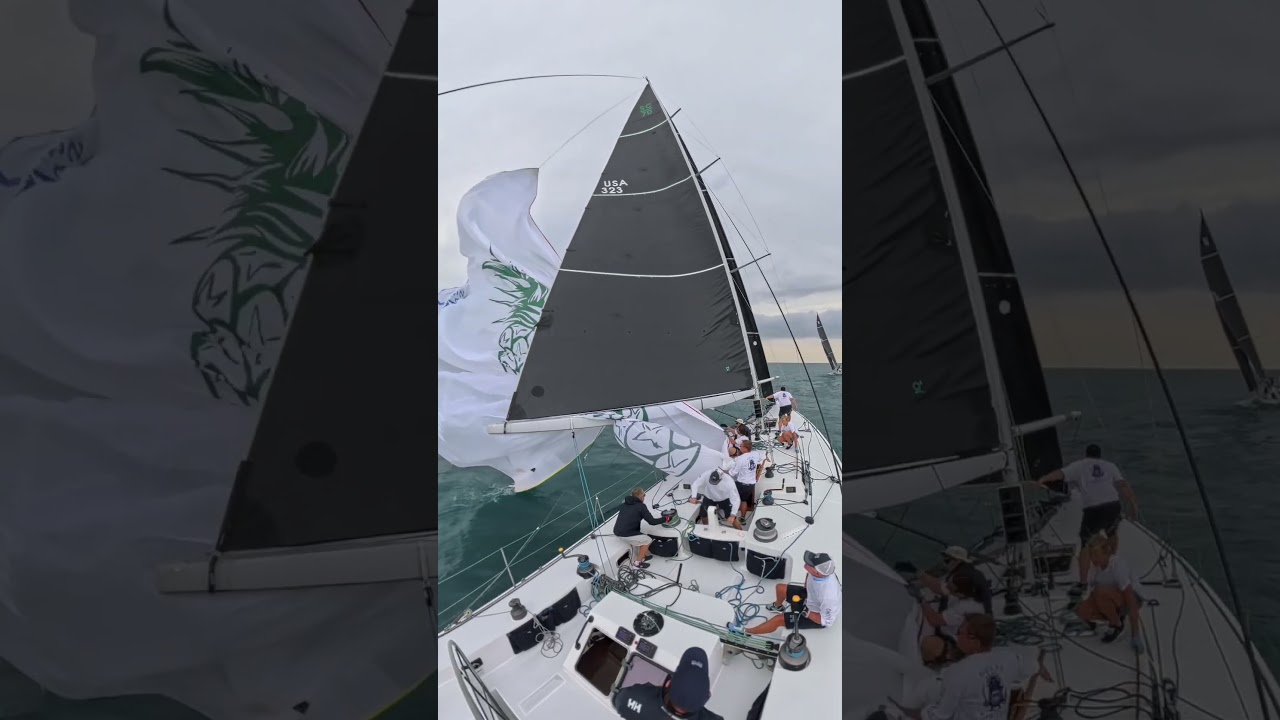 Ohana Jib Hoist & Letterbox Spinnaker Drop | CSYC RASE VS DYNAMIS & TRIDENT