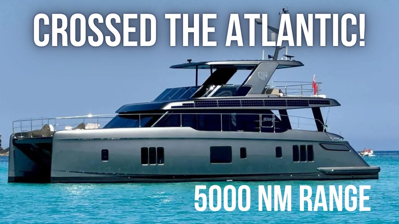 Sunreef Power 60 Eco Yacht Tour | Power de lux de lungă durată de lux catamaran