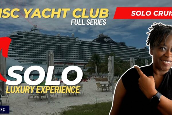 Experiența mea solo de lux în clubul de iahturi de pe MSC Seashore-Film