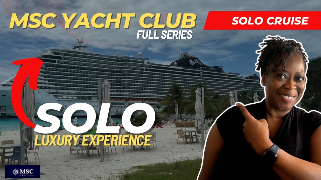 Experiența mea solo de lux în clubul de iahturi de pe MSC Seashore-Film