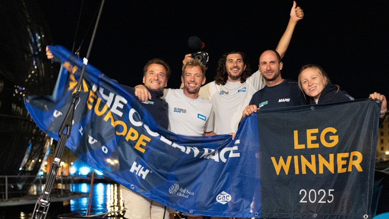 Primele reacții: Top 3 echipe ajung la Genova | Ocean Race Europe 2025