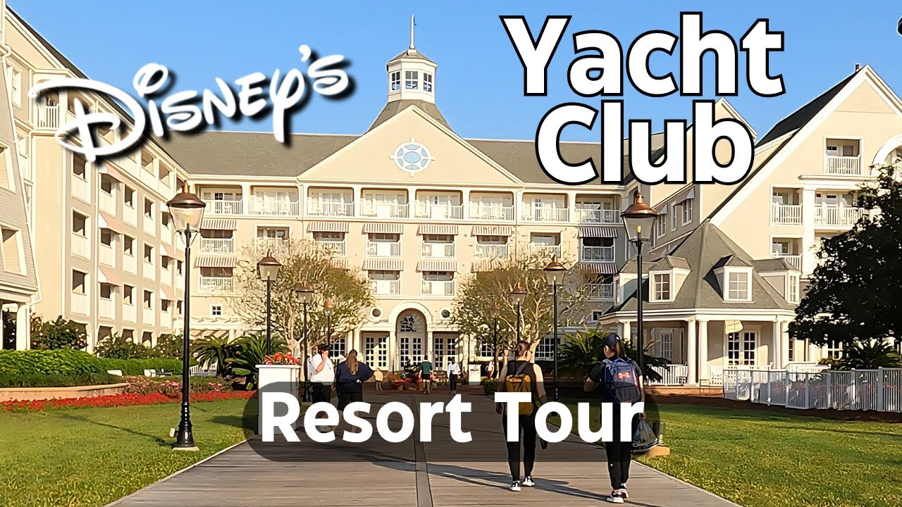 2025 Yacht Club Resort Tour | Disney's Nautical Deluxe Hotel Walkthrough