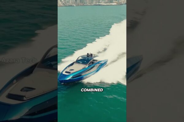 Lamborghini Yacht în valoare de 3,5 milioane de dolari! 😱🚤