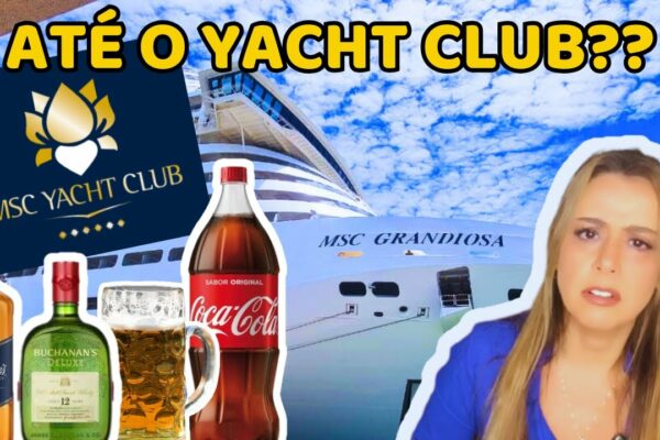 Schimbare în pachetul de băuturi Club Yacht MSC Cruzeiros
