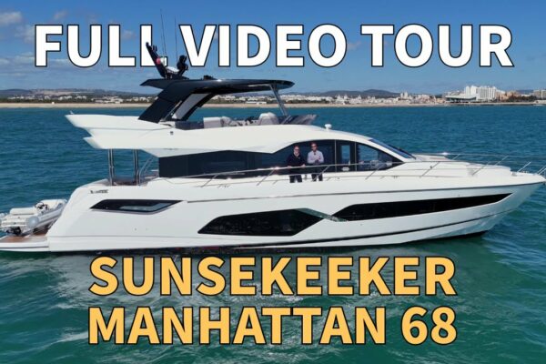 NOU CONDIȚIE Sunseeker Manhattan 68 „Seven” | Yacht de vânzare Video Full Walkthrough