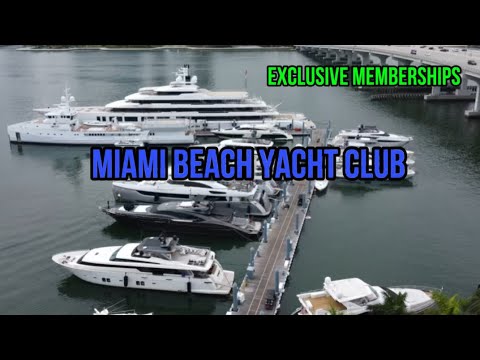 Cel mai exclusivist club de iahturi din lume | Miami Beach Yacht Club!