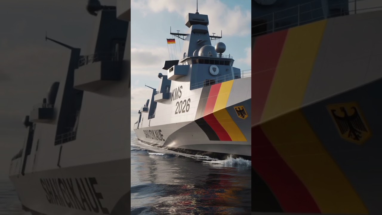 KMS Dragon Claw 2026 - Navele de război futurist din Germania dezvăluit!