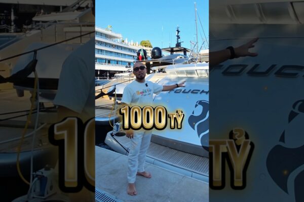 1.000 de miliarde pentru vila plutitoare #nhato #duthuyen #yacht #pershing