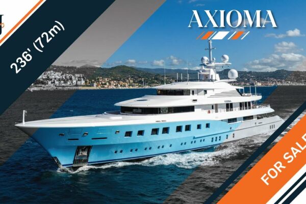 M/y axiom de vânzare | 236 '(72m) Dunya Yacht