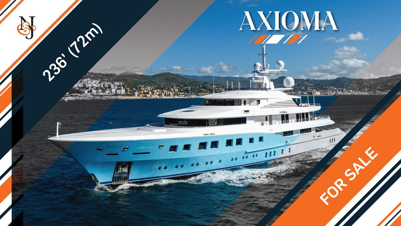M/y axiom de vânzare | 236 '(72m) Dunya Yacht