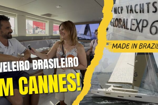 Mega Surpriză - O barcă cu pânze senzaționale braziliene la Cannes